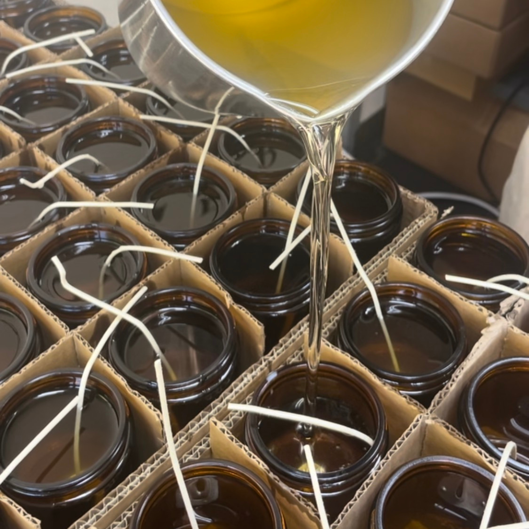 River Birch Candles – Engroshandel Glaslys – 8.5oz jul - rav krukke - soja stearinlys7