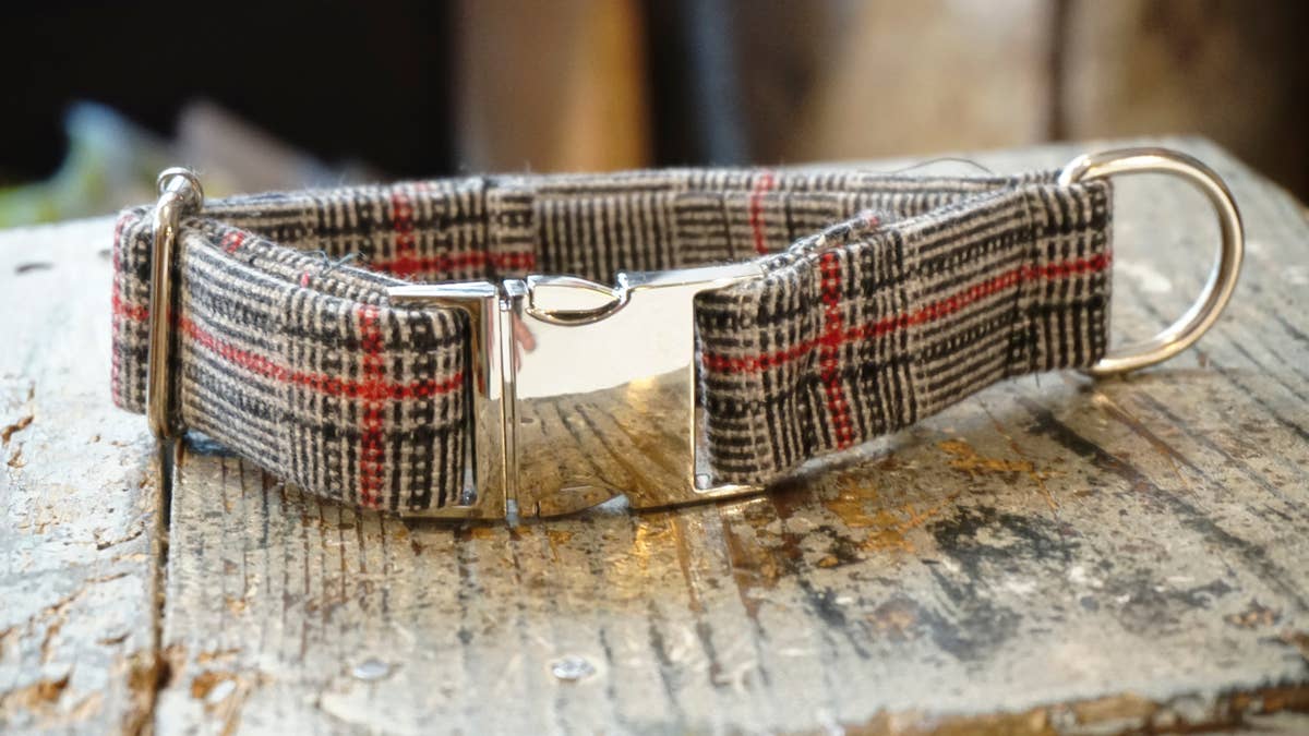 hundsfutter – wholesale Pet collar – Dog – Design necklace with automatic fabric closure5