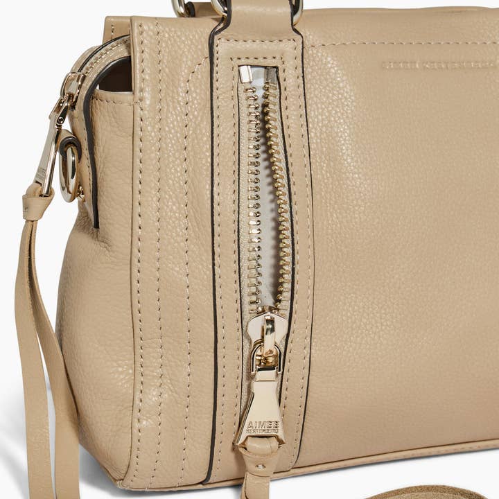 Camel Zip Me Up Mini Satchel for wholesale on Faire4