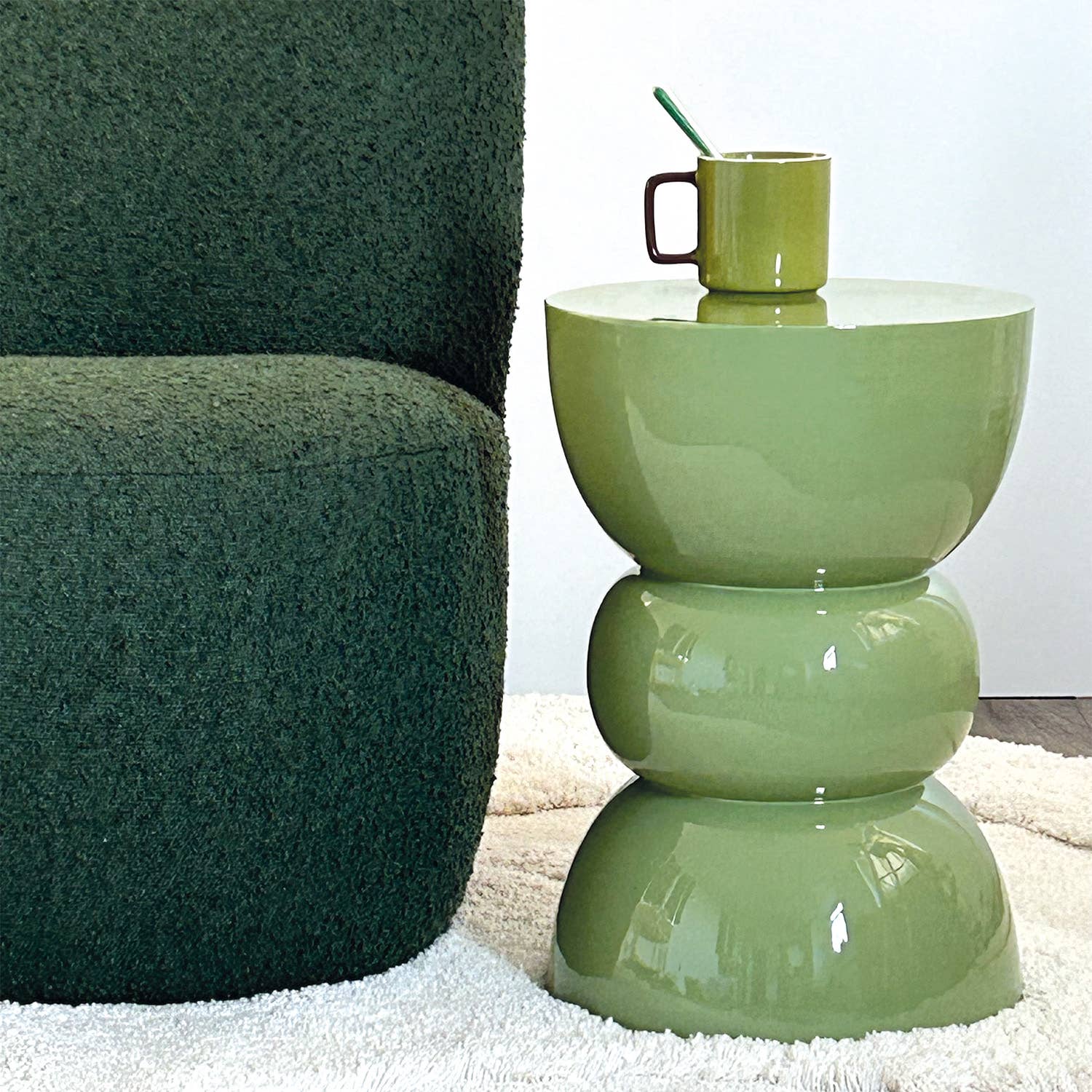 Opjet Paris - Wholesale Coffee Table - Titou thyme end table D30 H45cm2