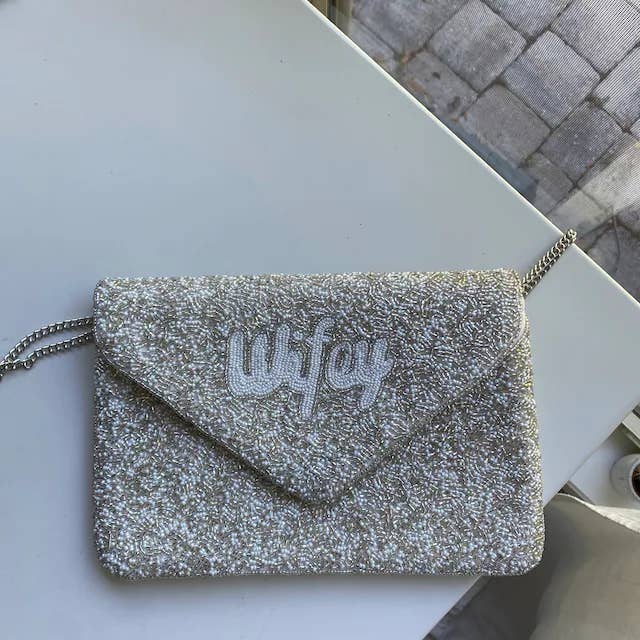 GiftsbyPR - Wholesale Clutch Bag - Women's - Wifey Clutch Purse, Wifey Purse Gifts, Bridal Purse4