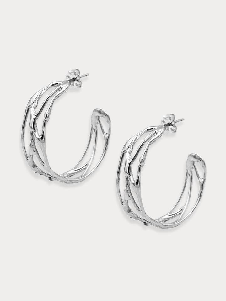 Middelgrote Moed Ring in Sterling Zilver voor wholesale door Cassondra Justine