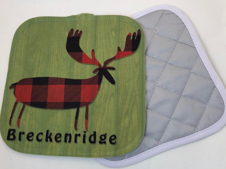 GP Originals - Wholesale Oven Mitt/Pot Holder - Mod Moose Pot Holder/Hot Pad4