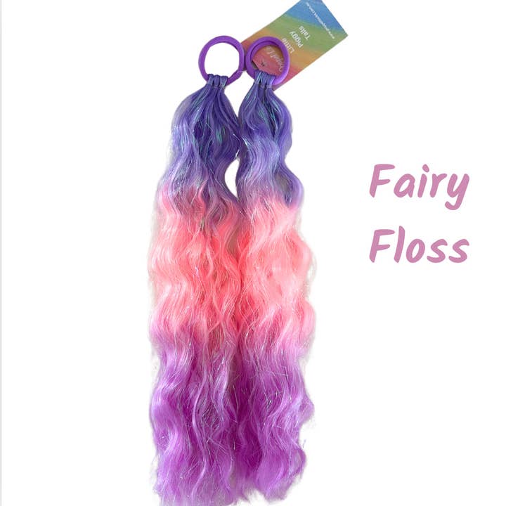 Poppet Locks - Vente Extensions de cheveux - Ensemble de vagues Petite Sirène 16" - Twilight Sparkle2