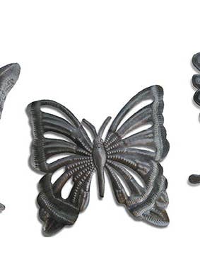 Große Schmetterlinge (3er-Set) für den Großhandel von Beyond Borders