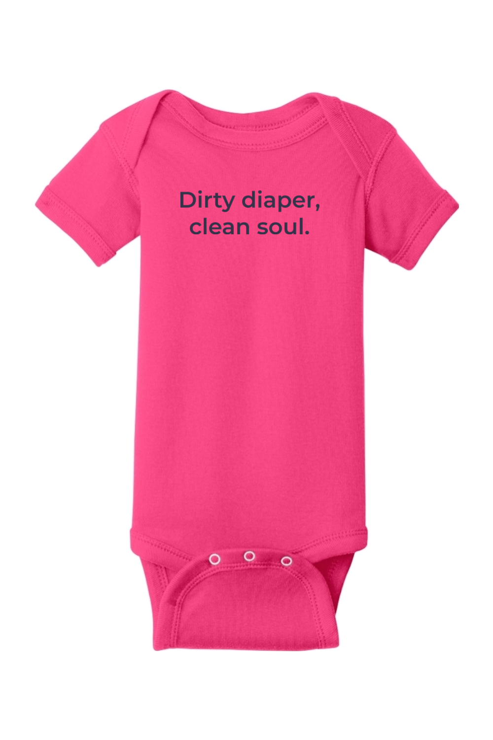 Sock Religious - Wholesale Bodysuit (Non-Footed) - Baby - Dirty Diaper, Clean Soul Onesie0