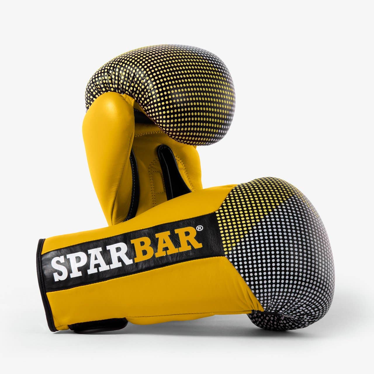 SPARBAR - Vente Équipement de fitness - GANT DE BOXE À VELCRO SPARBAR® SB1 - JAUNE0