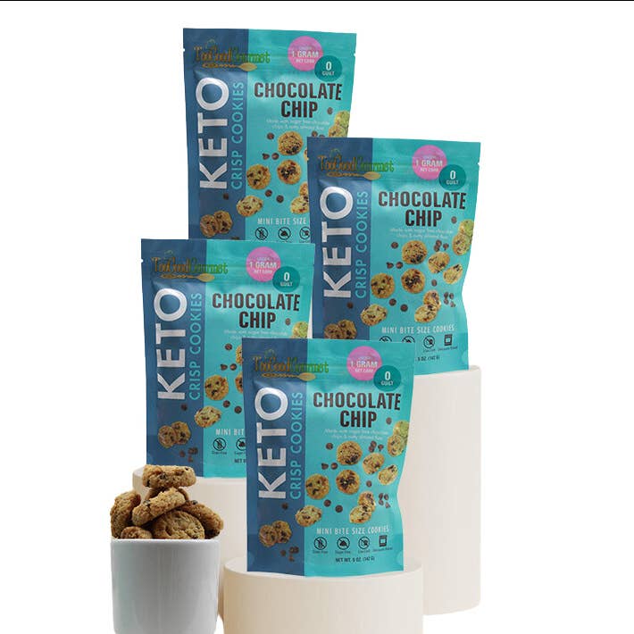 Too Good Gourmet - Wholesale Cookie - Keto Mini Cookies - Choco Chip, Bday, Peanut Butter, Lemon