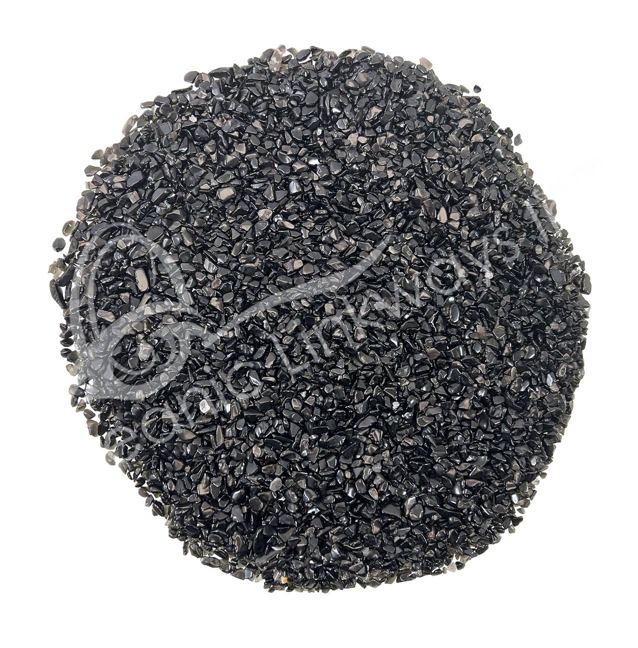 Oceanic Linkways Inc - Venta al por mayor Piedras/cristales espirituales - (CH)PIEDRAS RODADAS - OBSIDIANA, NEGRA 5-10 MM0