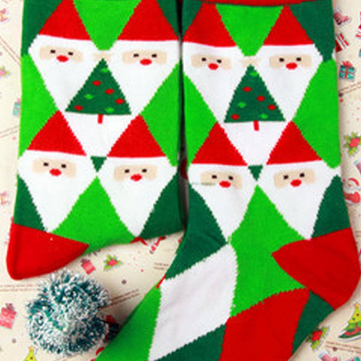 NINEXIS - Wholesale Socks - Unisex - CWMS03021_CHRISTMAS CREW SOCKS FOR MEN AND WOMEN GIFT9
