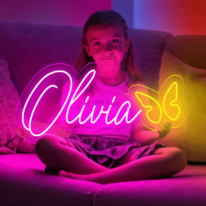 RAREVAY Fairy Lights Solar Lights – wholesale Neonskylt – Personligt neonloggskylt med LED - anpassad namn- och dekorbelysning2