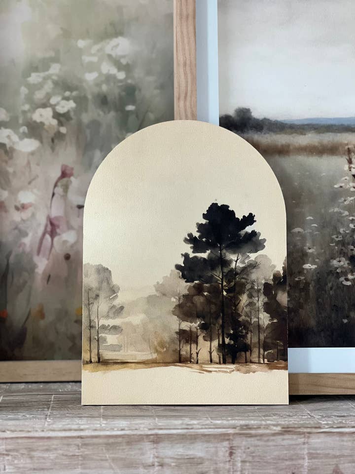 Ivy Vintage Print, Arch | Fall 2024 Decor, Fall Wall Art for wholesale by Lily and Sparrow