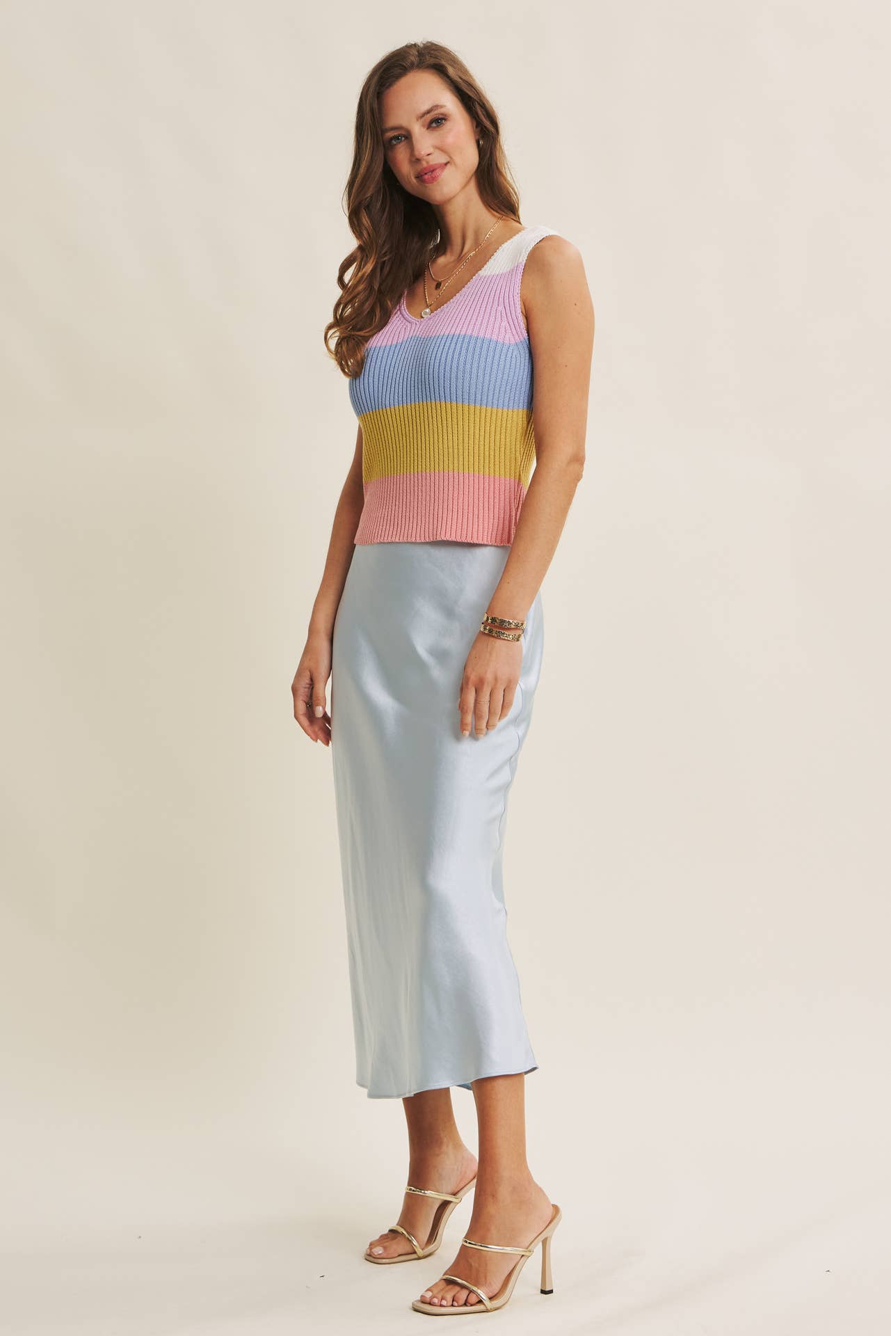 in february - Wholesale Skirt - Women's - HIGH QUALITY THICK SILKY SATIN BIAS CUT MAXI SKIRT44