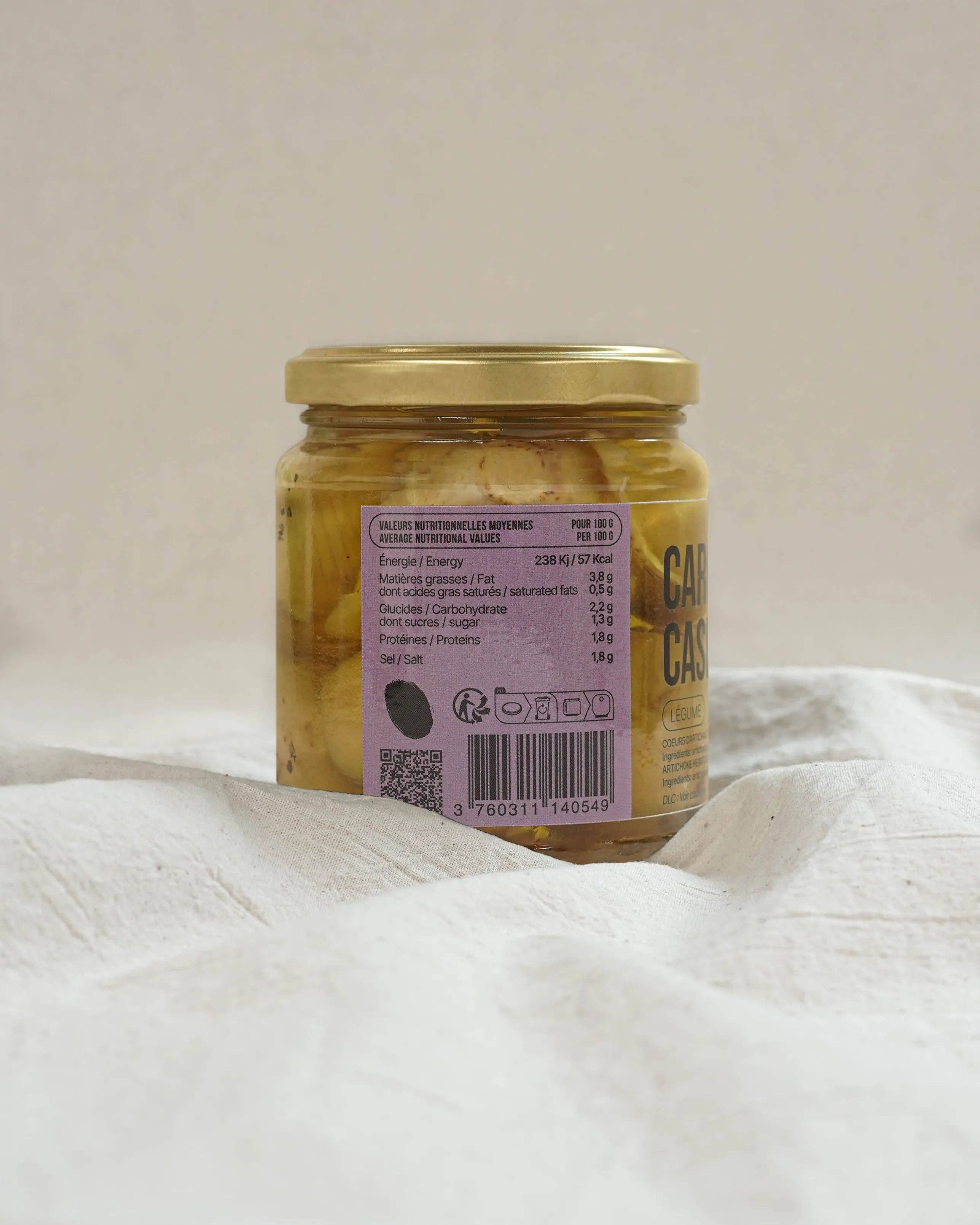 OLIO DI SERRA - Wholesale Pickled Vegetables - Artichoke hearts in olive oil - Homemade artichokes (280g)2