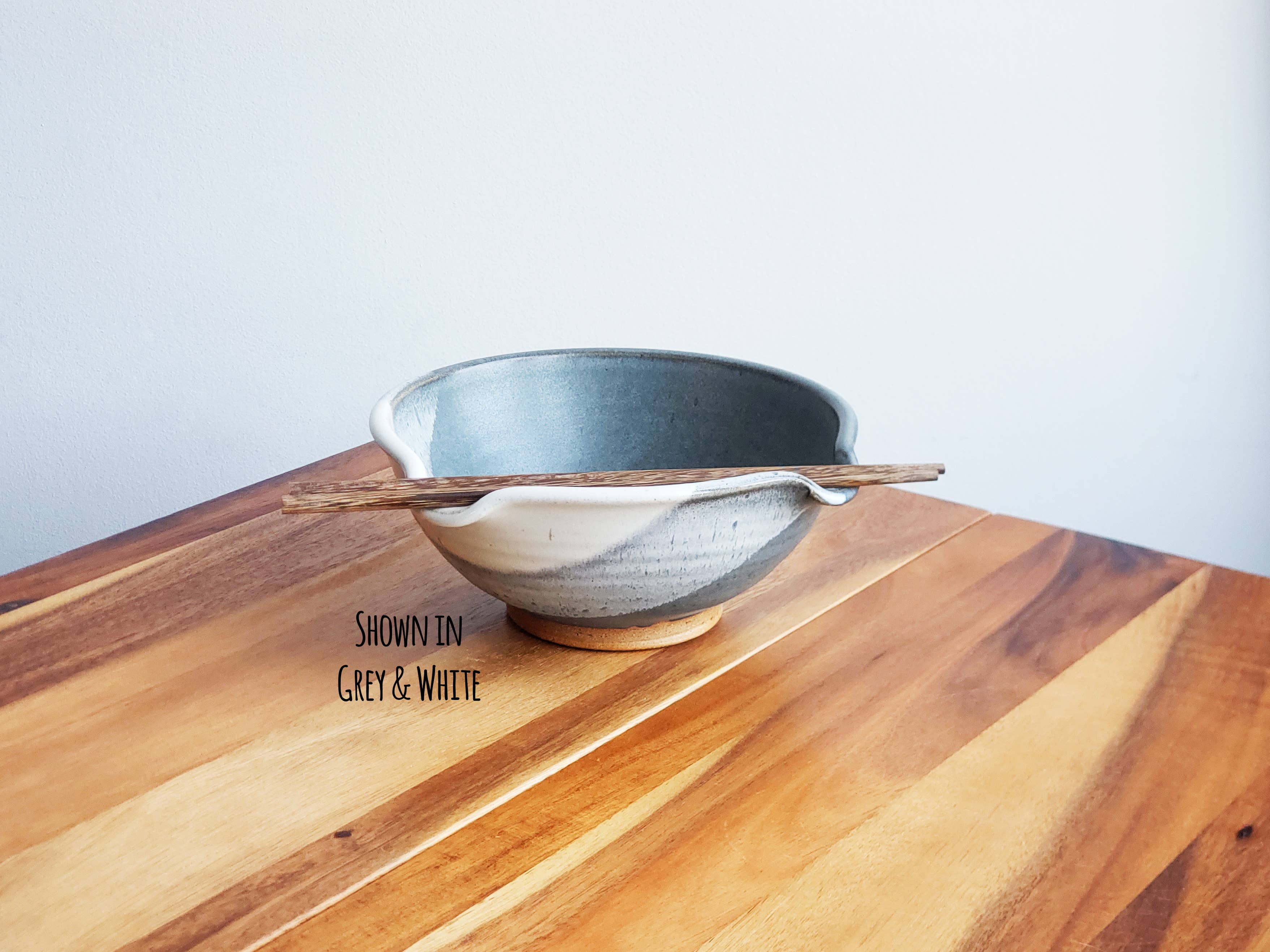 Dock 6 Pottery - Wholesale Bowl - Ramen & Chopstick Bowls - No Rim - Made to Order - Handmade2