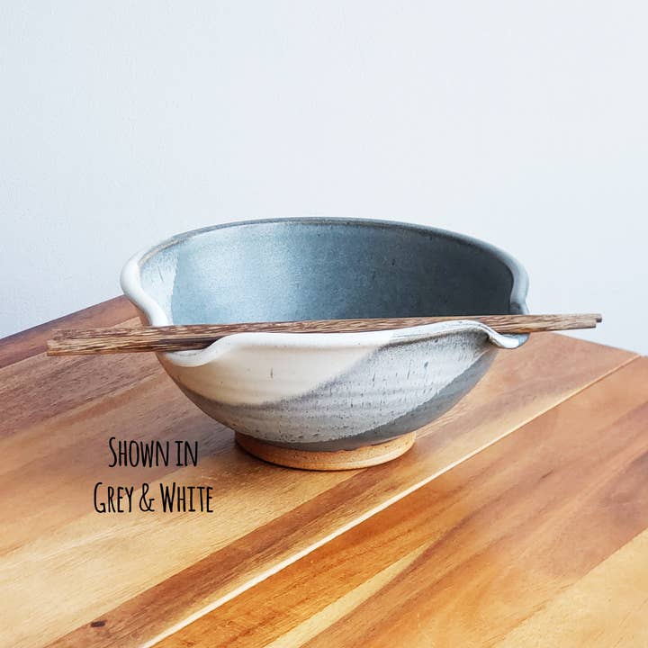 Dock 6 Pottery - Wholesale Bowl - Ramen & Chopstick Bowls - No Rim - Made to Order - Handmade2