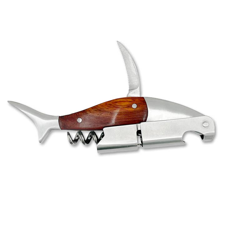 Lucky Jack - Wholesale Bottle/Wine Opener - "The Shark" Waiters Tool – Corkscrew, Wine Key