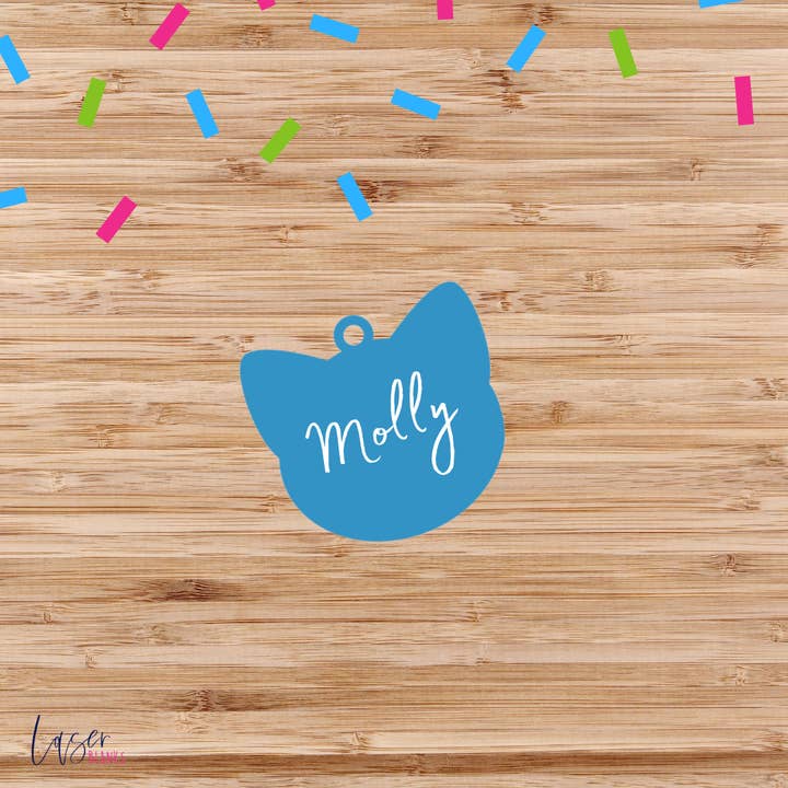 Laser Blanks - Wholesale Pet identification tag – Cat - Cat Pet Tags | Animal Tag Blanks