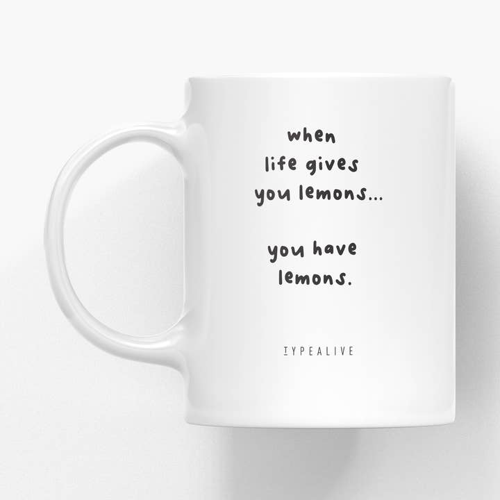 Ceramic mug/Lemons for wholesale by typealive