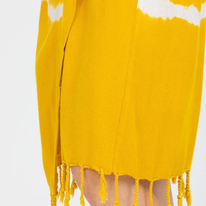 Dila Med Huva Bambu Kvinna Badrock Gul för wholesale av PESHCE