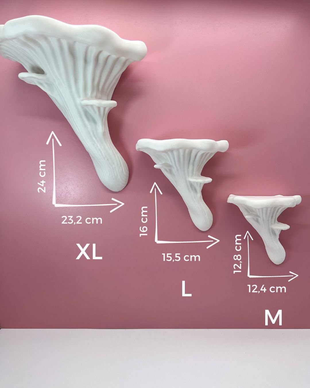 Roomberry - Wholesale Wall Mounted Shelf - Floating Oyster Mushroom Wall Shelf7