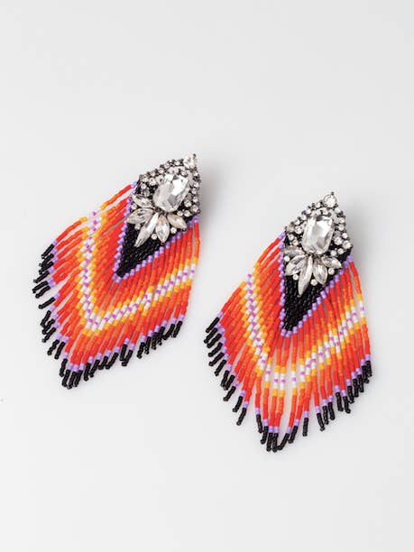 Tabasco colombianske håndværkerøreringe med krog for engroshandel hos Moonbow Creative Jewelry