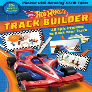 Hot Wheels - Booster Set Track Builder Junior 127 cm Bleu - 22