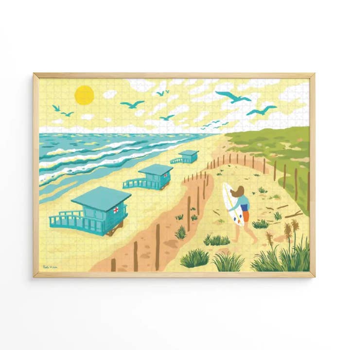 Puzzle 1000 pièces : Montalivet pour la vente par Aparté