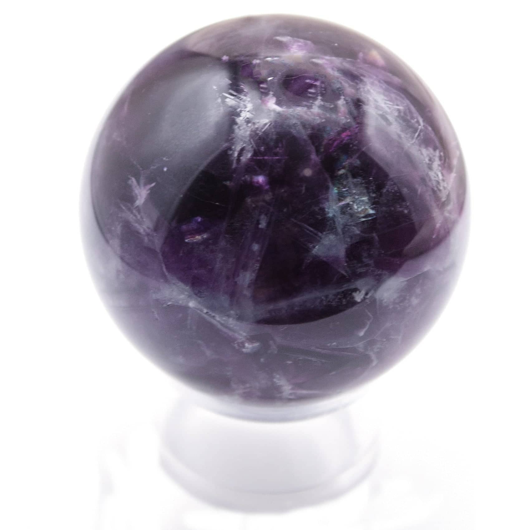 Tiny Rituals - Wholesale Spiritual Stone/Crystal - Rare Rainbow Fluorite Spheres - AAA Premium Quality108