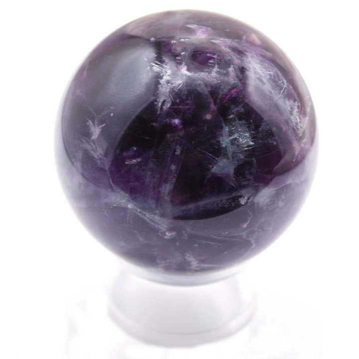 Tiny Rituals - Wholesale Spiritual Stone/Crystal - Rare Rainbow Fluorite Spheres - AAA Premium Quality108