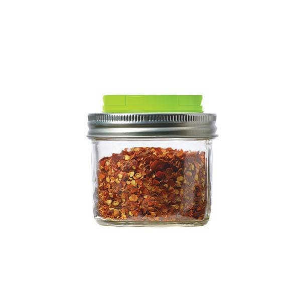Fox Run Brands - Wholesale Jar - Jarware Spice Lid for Regular Mouth Mason Jar, Green2