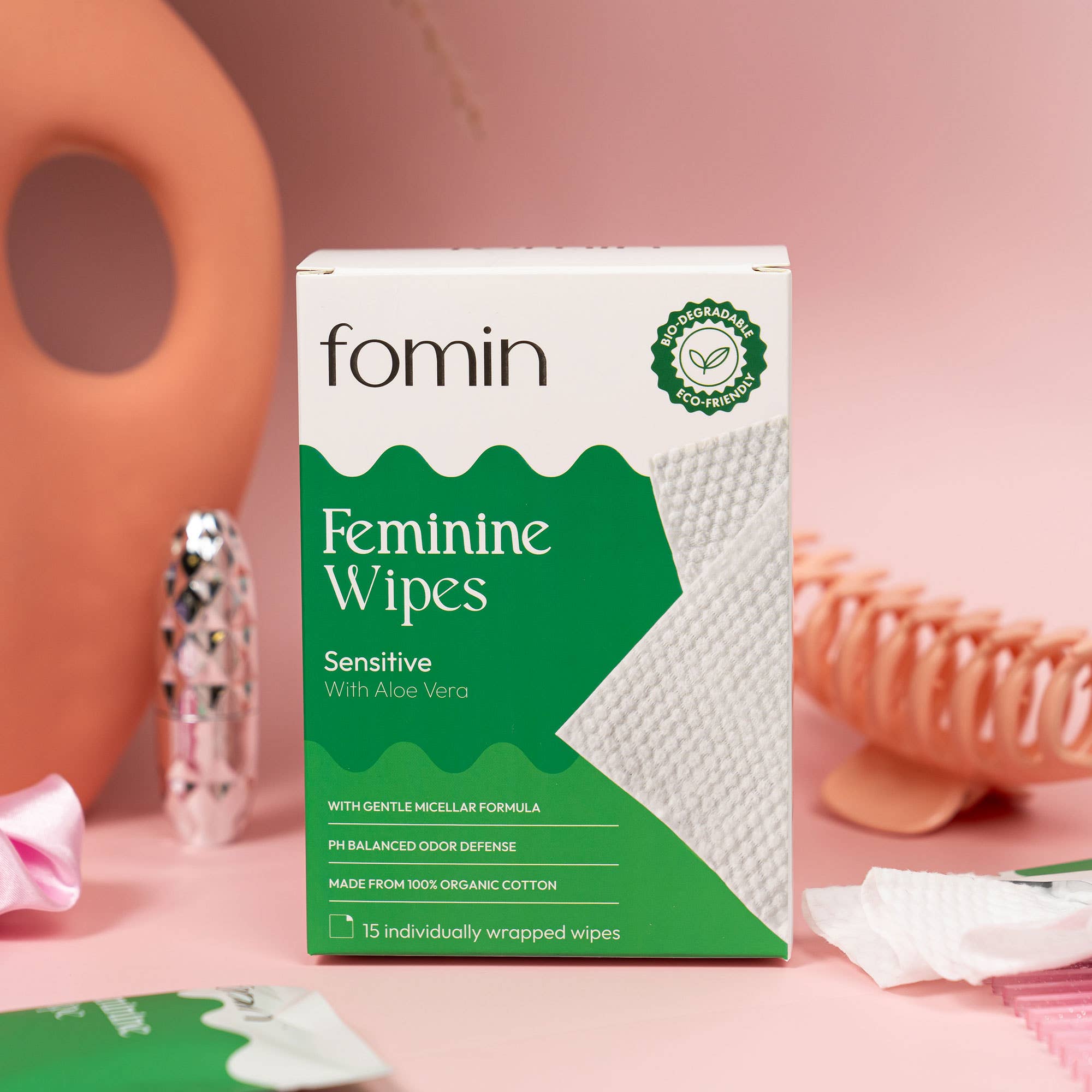 Fomin - Vente Lingettes visage et corps - Lingettes féminines12