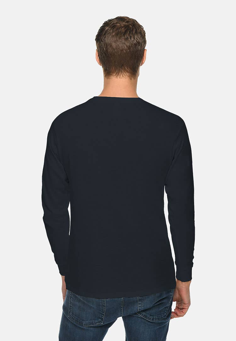 Lane Seven Apparel - Vendita all'ingrosso Maglietta - Uomo - Maglietta girocollo a maniche lunghe7