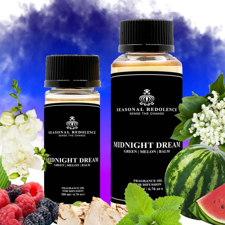 Midnight Dream Luxury Home Oil Diffuser Scent for wholesale by Seasonal Redolence