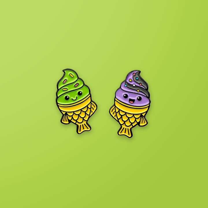 Taiyaki Enamel Pin Set for wholesale by Pals & Co.