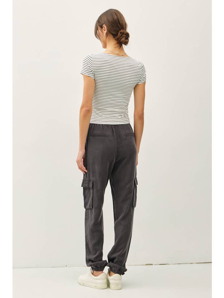 Be Cool - Wholesale Knit Top - Women's - ULTRA SOFT DOUBLE LINED STRIPED SQUARE NECK TOP 12