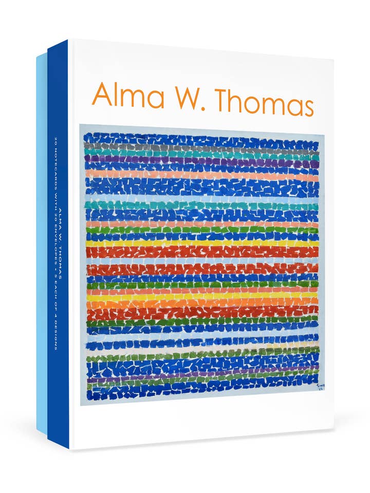 Alma W. Thomas Boxed Notecard Assortment for wholesale by Pomegranate