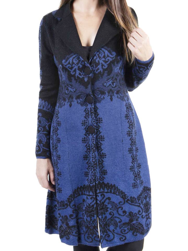 Franchesca Dress Coat for wholesale by Simply Natural Alpaca