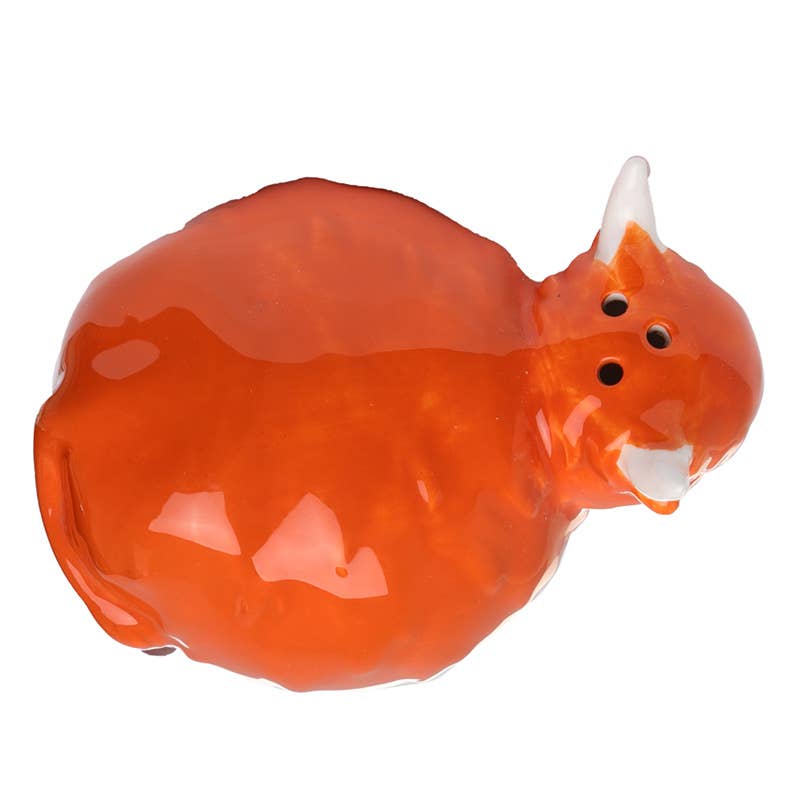 Puckator Ltd - Vente Ensembles salière et poivrière - Ensemble sel et poivre en céramique Highland Coo Cow2