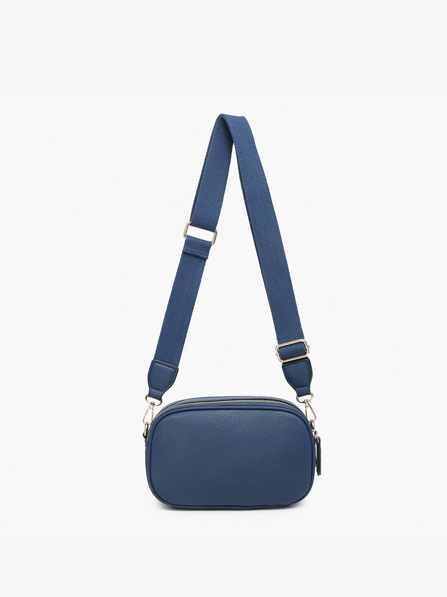 Jen & Co. – wholesale Axelväska - Dam – M2531 Sky Crossbody med dubbel dragkedja och dragficka14