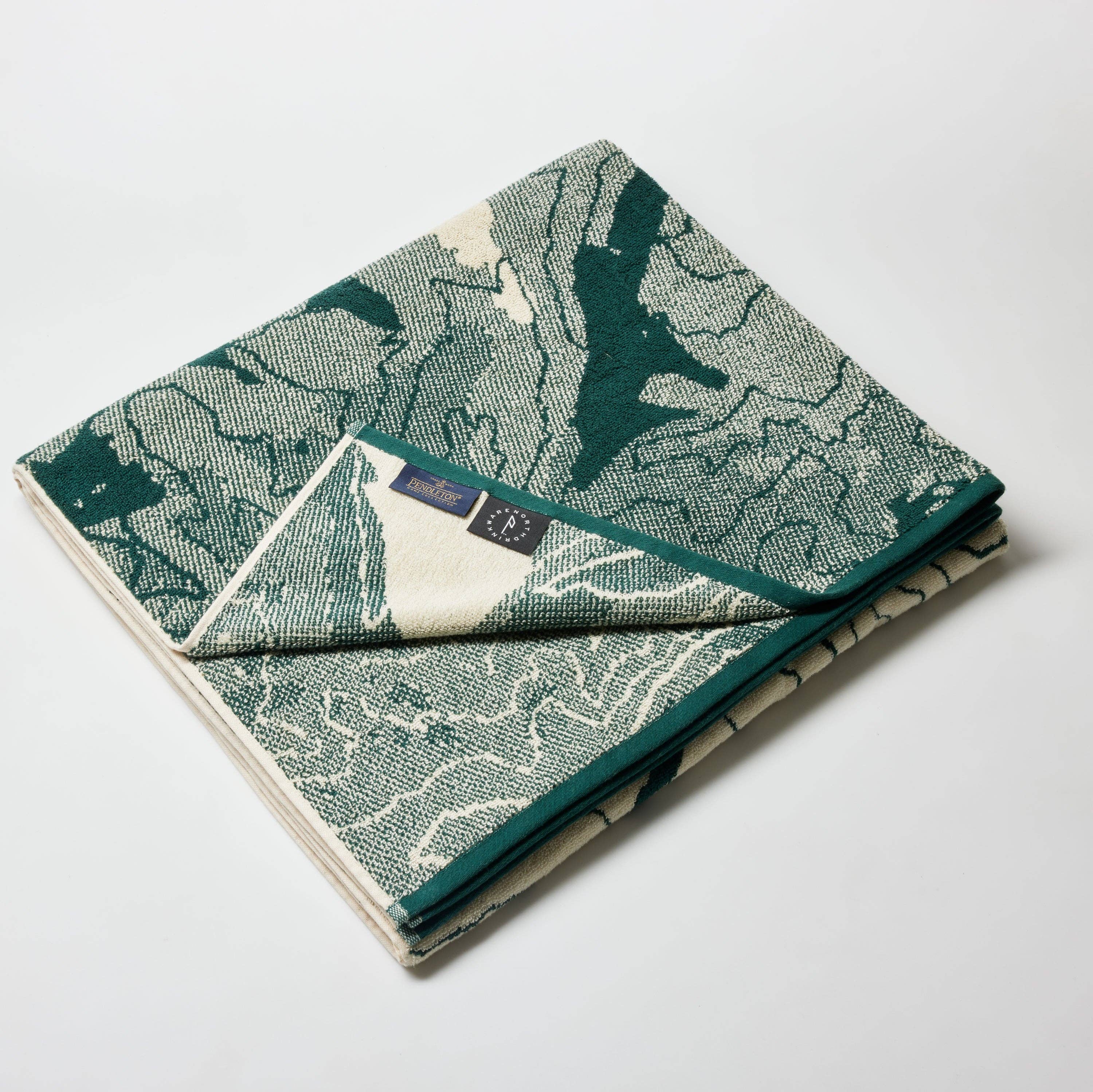 North Drinkware - Wholesale Bath Towel - The Mt. Rainier Towel1