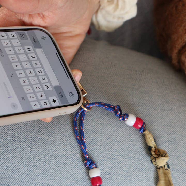 Maho - Wholesale Phonecase Strap - César Paisley Beige9