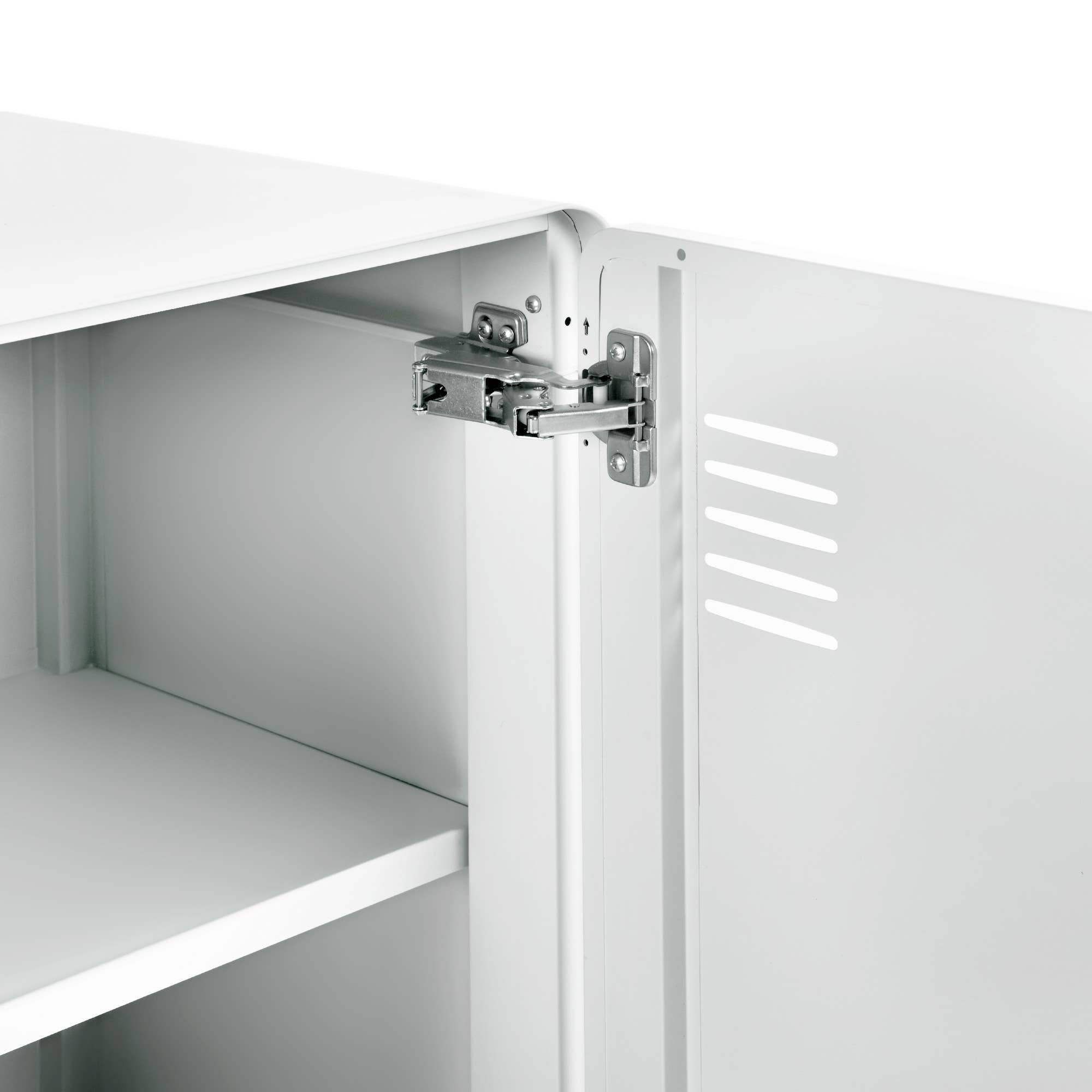 39F Inc. - Wholesale Console Table - Industrial TV Stand - Grey Green/Green/White6