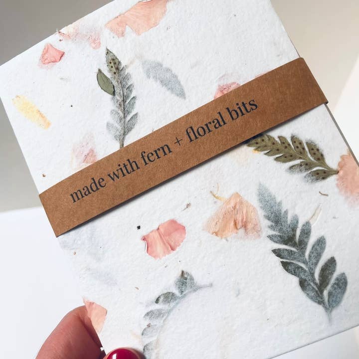 Atelier By Cat - Wholesale Notebook - mini Floral Bits Paper Notebook Eco-Friendly, Goods, Gifts9