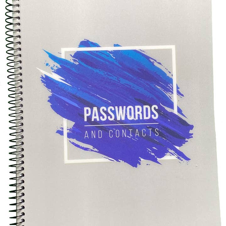 RE-FOCUS THE CREATIVE OFFICE - Wholesale Journal/Diary - Large Password Keeper Journal with Alphabetical Tabs