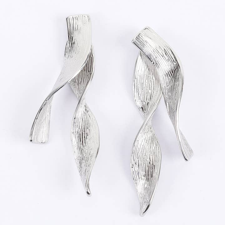 3AM BY H&D ACCESSORIES - Wholesale Dangle Earrings - Metal Gold Dip Earring2