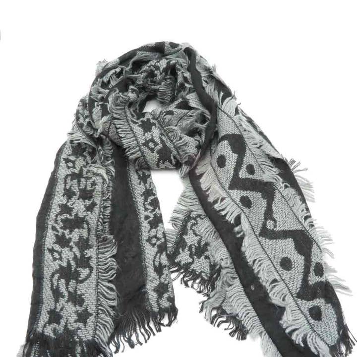 LINETA – wholesale Halsduk - Dam – Aztec-mönster vinterhalsduk