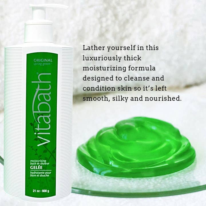 Vitabath - Vente Lotions corporelles/Gels douches - Gelée pour le bain et la douche Original Spring Green™ 32 oz3