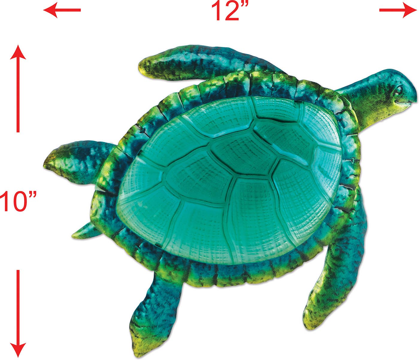 Sunset Vista Designs - Vente Décoration murale - Décoration murale de tortue 12"1