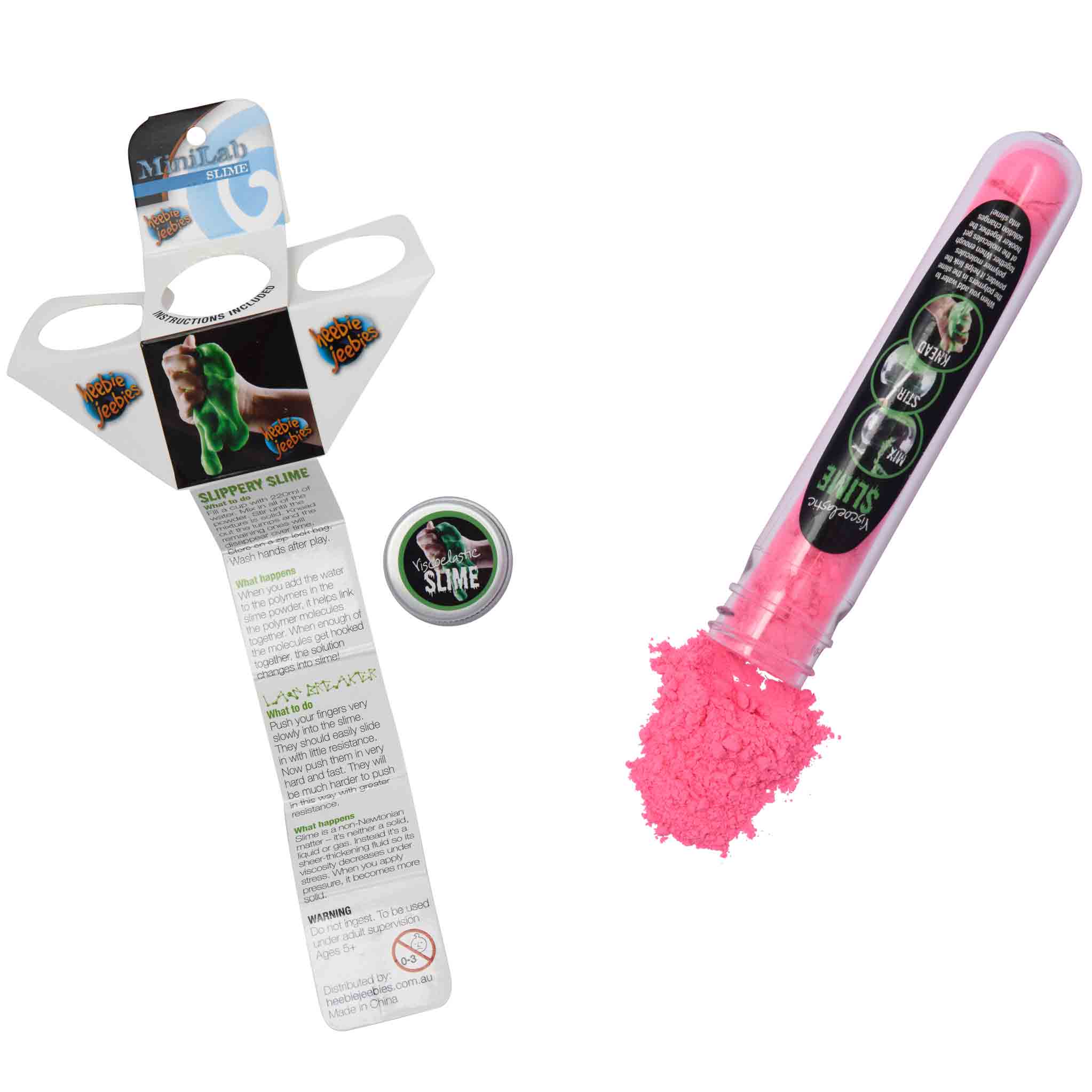 Heebie Jeebies - Wholesale Putty/slime – Child - Viscoelastic Slime Test Tube10